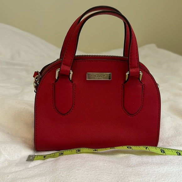 Kate spade red purse shoulder or crossbody - Picture 2 of 11